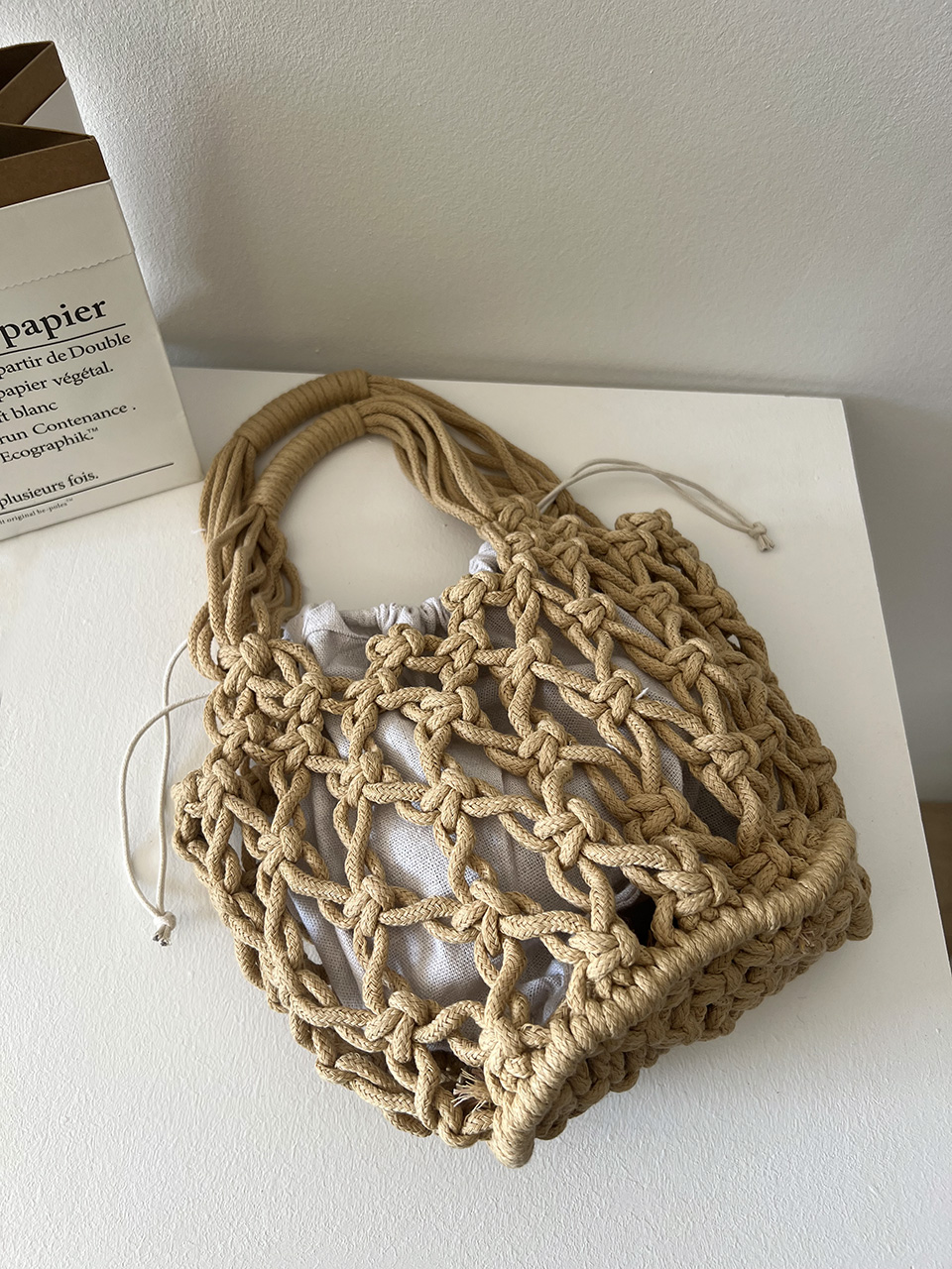 Arte Knitted Net Summer Net Bag