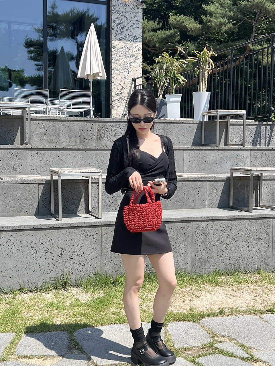 Crochet Mini Tote Bag (6 colors)
