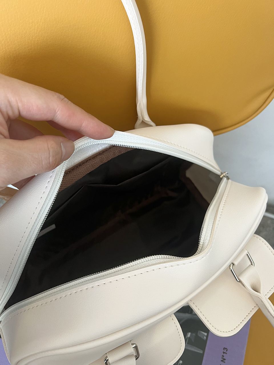 2-Pocket Mini Bucket Shoulder Bag (4 colors)