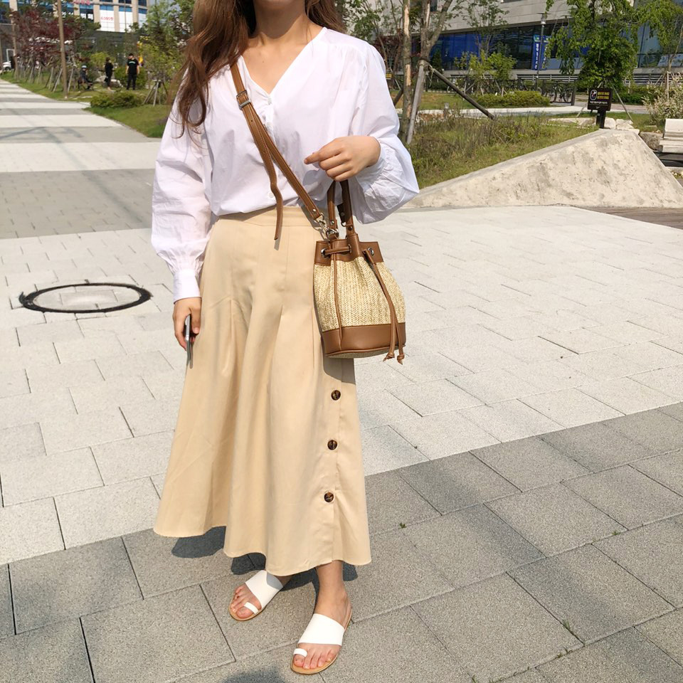 Rattan Mini Bucket Bag / Cross Bucket Bag (3 colors)