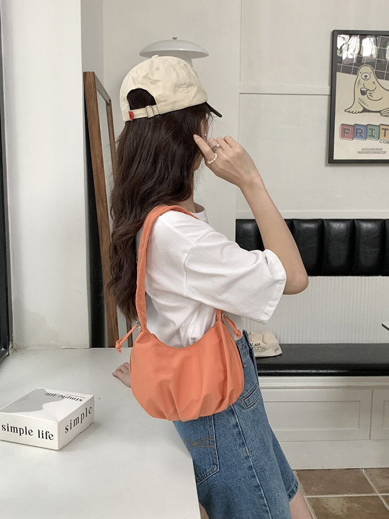 Jolly Shirred Round String Mini Shoulder Bag