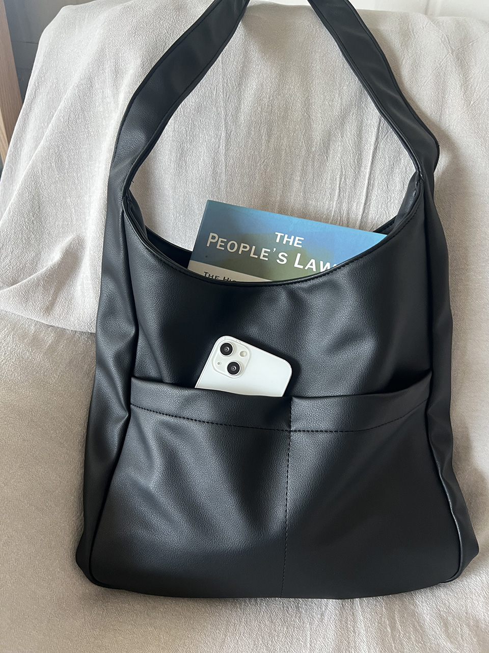 Ganges 2-Pocket Soft Shoulder Bag