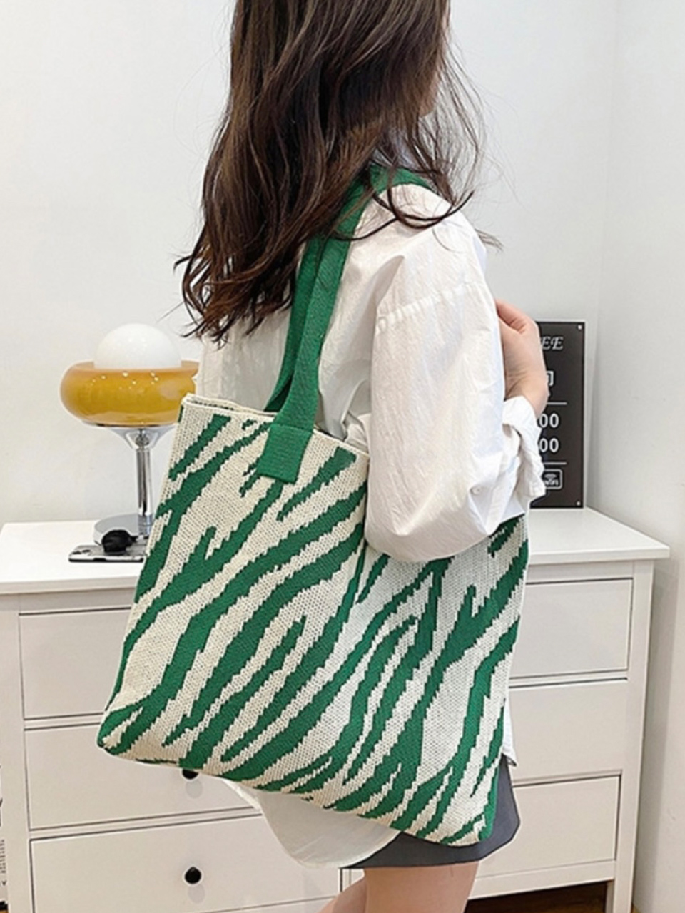 Knitted Big Eco Bag (4 colors)