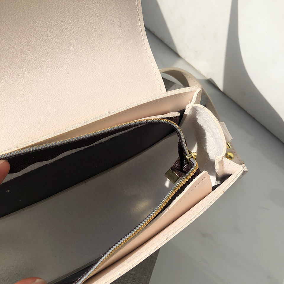 Soft chain mini shoulder bag (with cross strap)