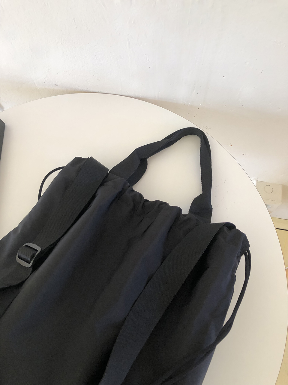 Shirring Bucket Big Crossbody Bag