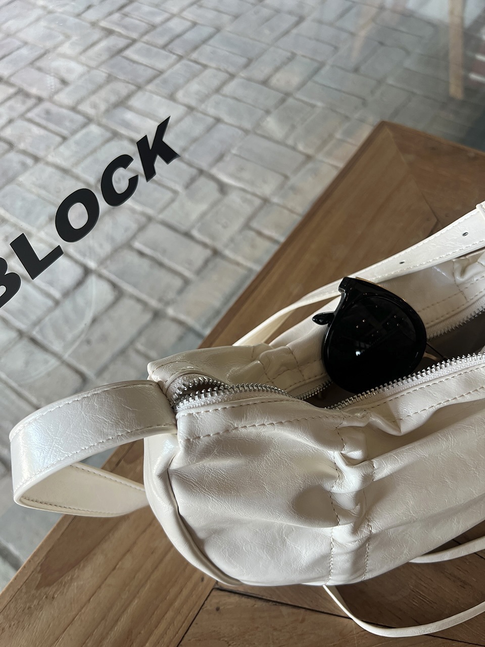 Ribbon Shirring Ballet Core Shoulder Bag (4 colors)