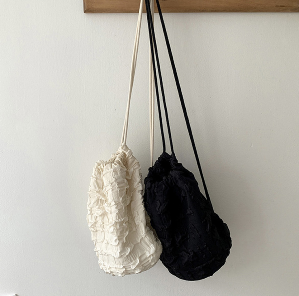 Bubble Lace Quilted Mini Backpack