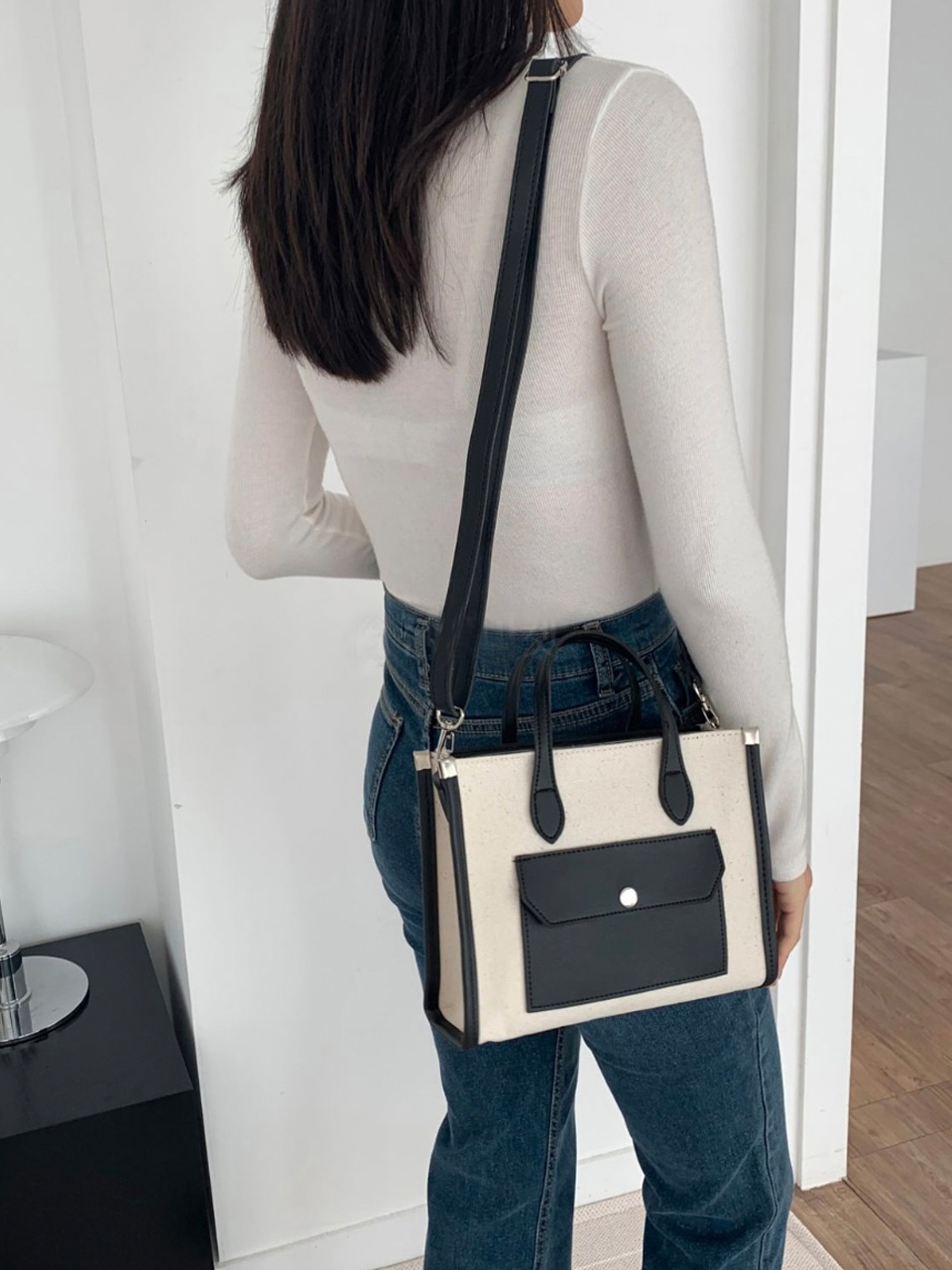 Mini Pocket 2-Way Cross Eco Bag (2 colors)