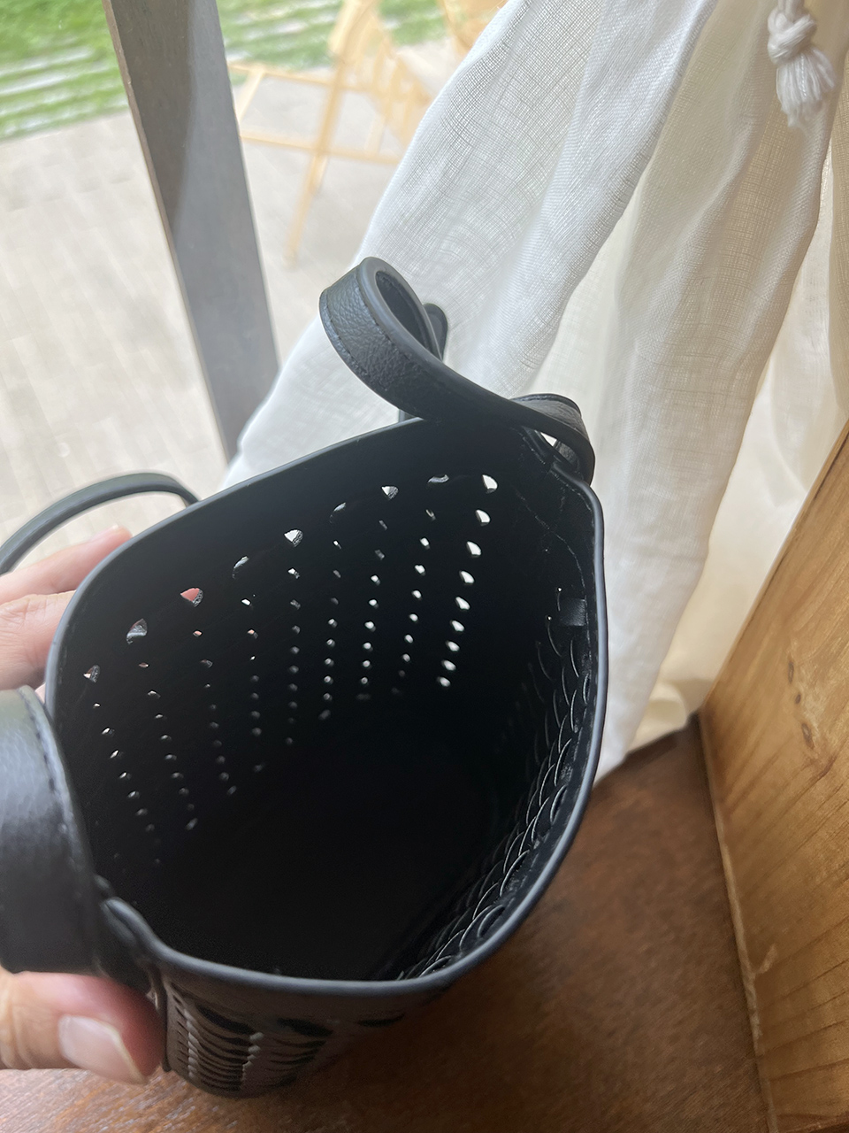 Bali Weaving Net Mini Shoulder Bag