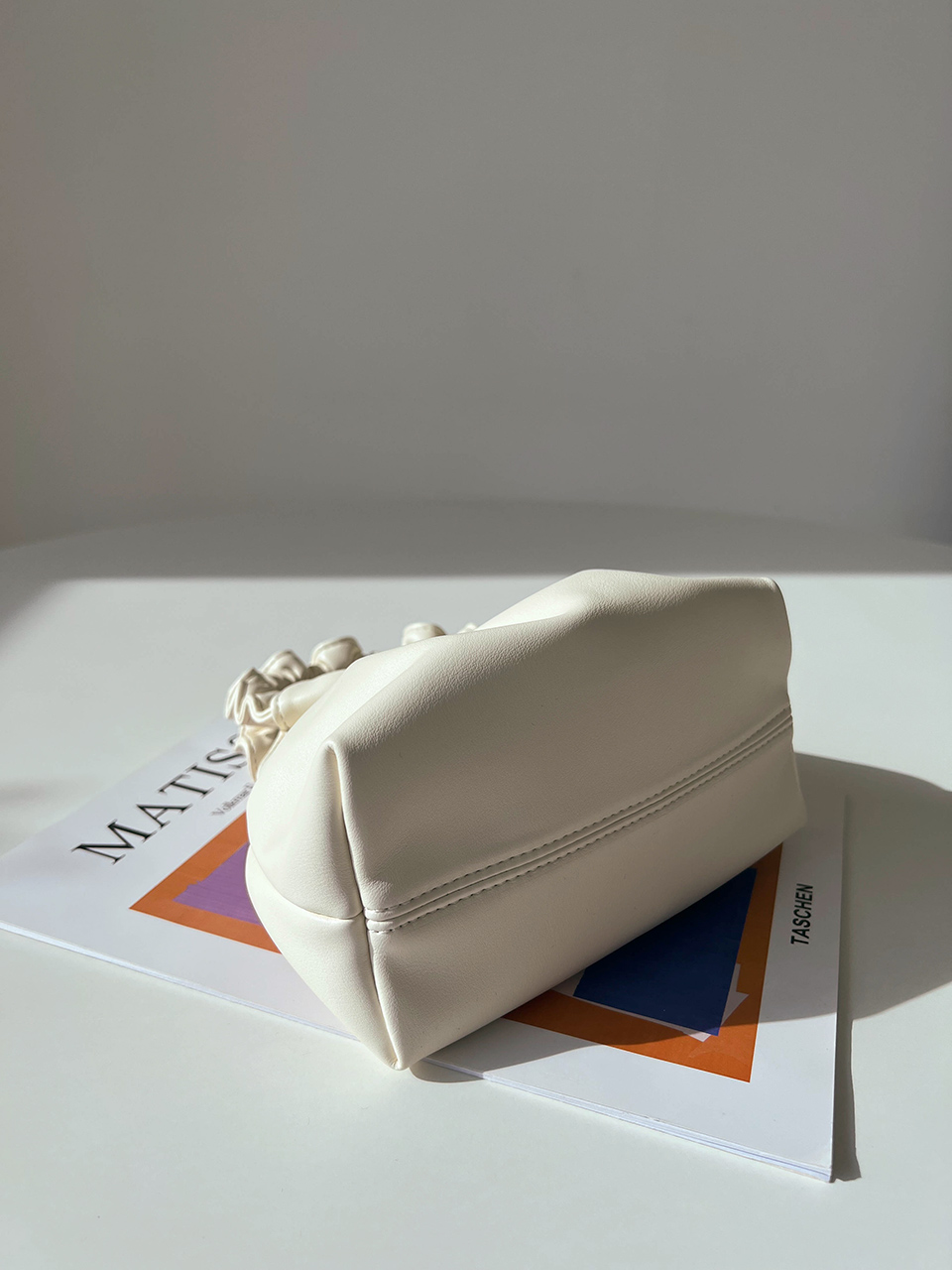 Andaz Shirred Mini Flame Chain Bag