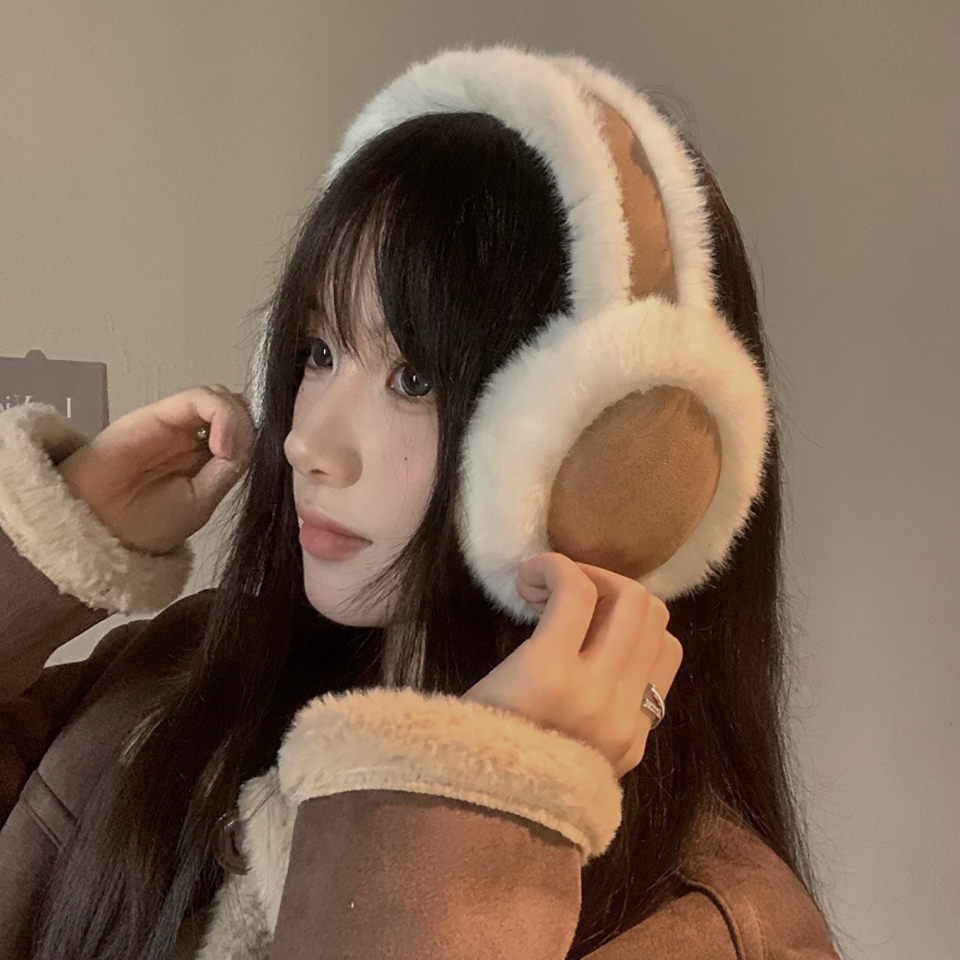 Suede earmuffs/ear warmers