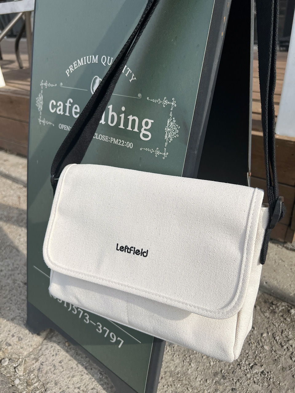 Canvas Flip Mini Shoulder Bag