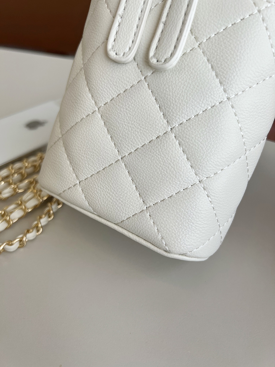 Sienna Quilted Square Mini Chain Bag