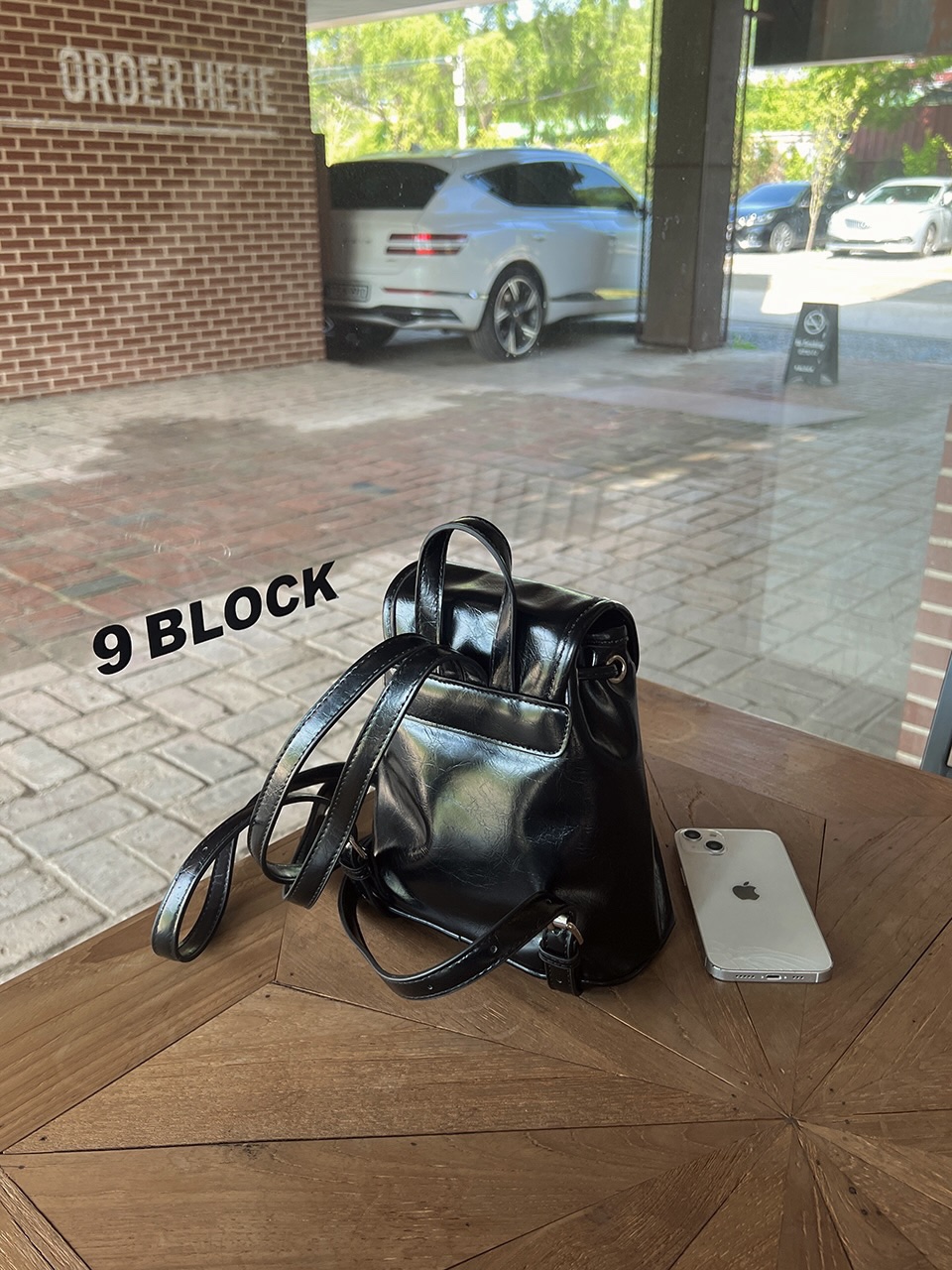 Wrinkle Buckle Bucket Mini Backpack (5 colors)