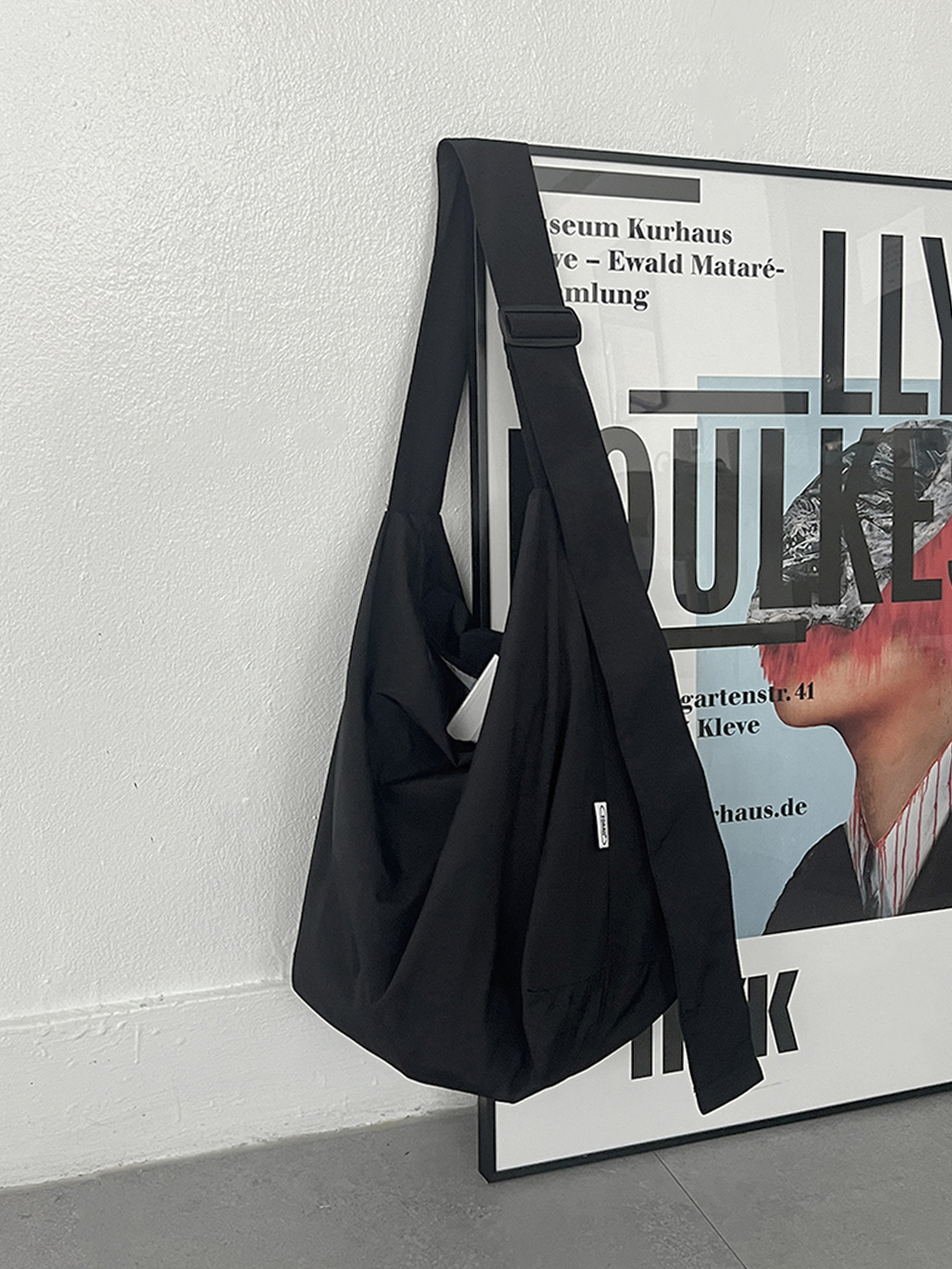 Nylon shoulder bag