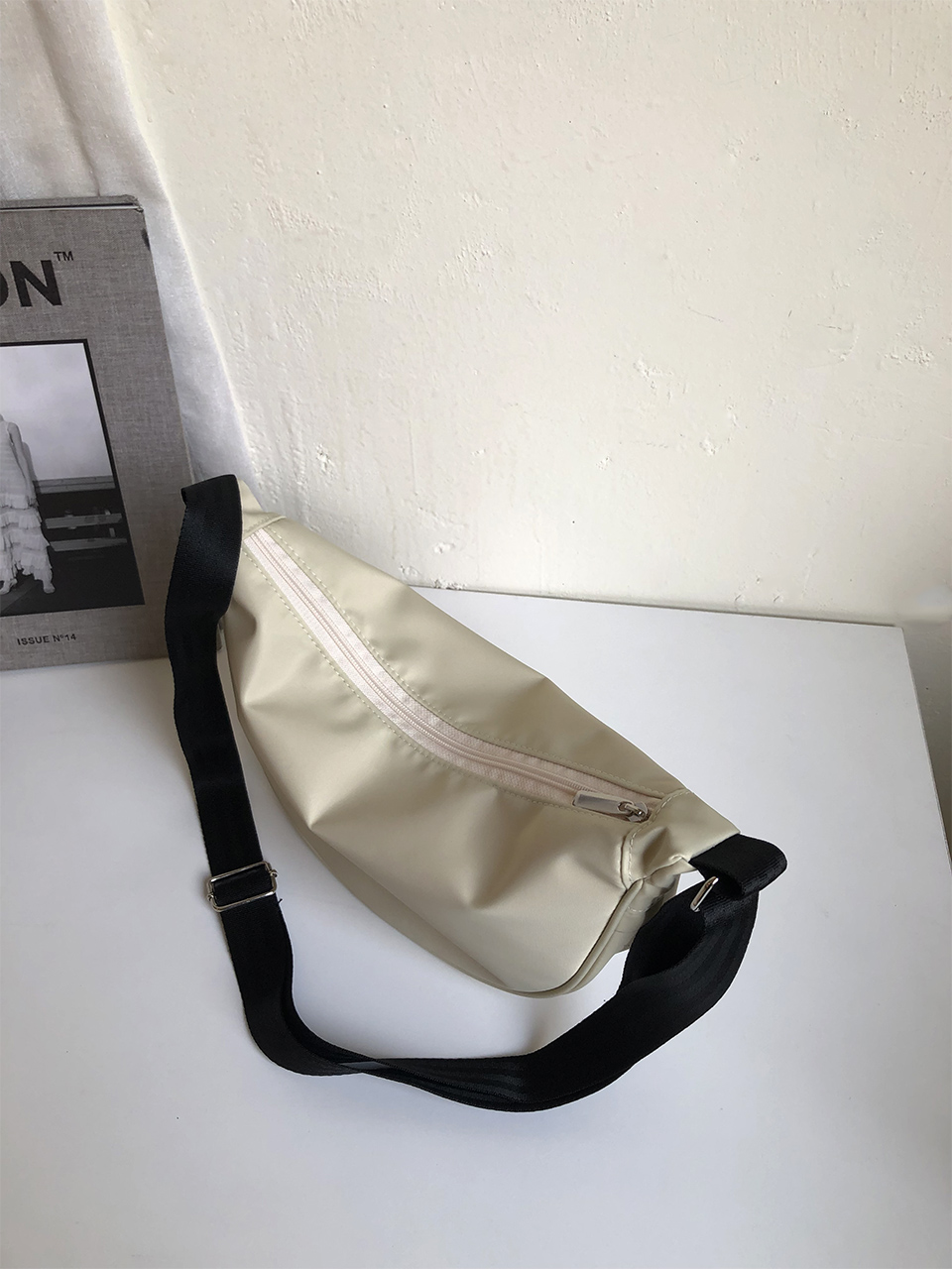 Nylon crossbody bag