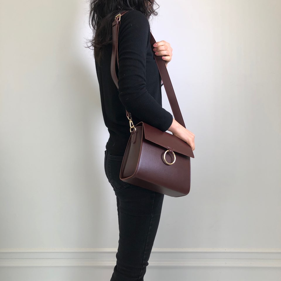 Ring Square Mini Shoulder Bag (4 colors)