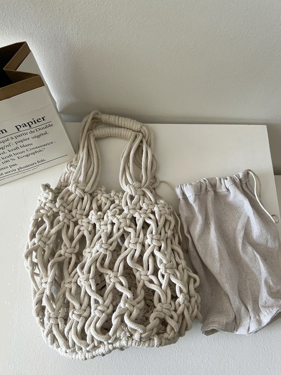 Arte Knitted Net Summer Net Bag