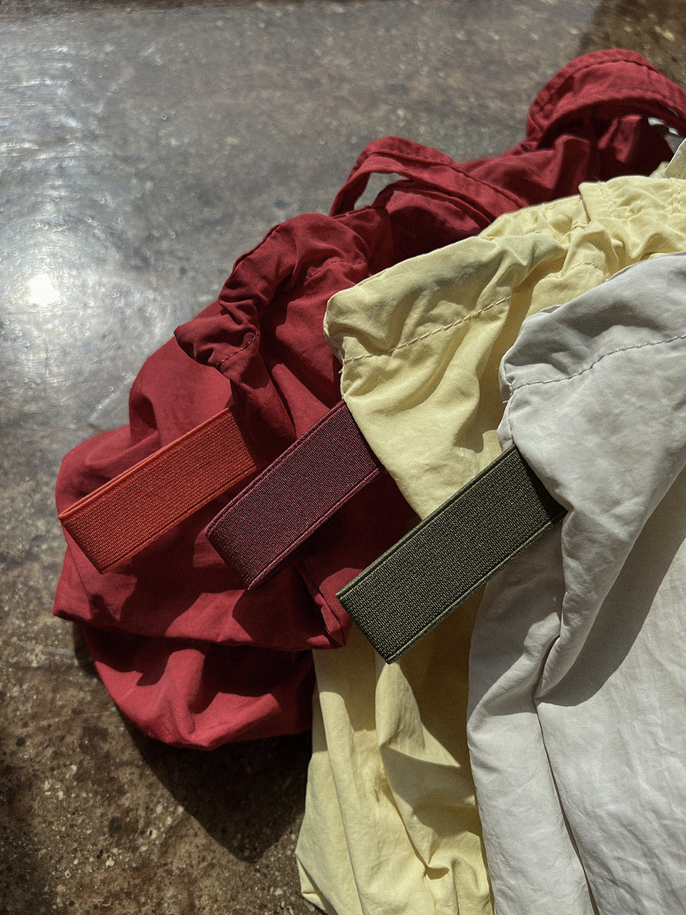 [Nylon] Lettering String Eco Bag (5 colors)