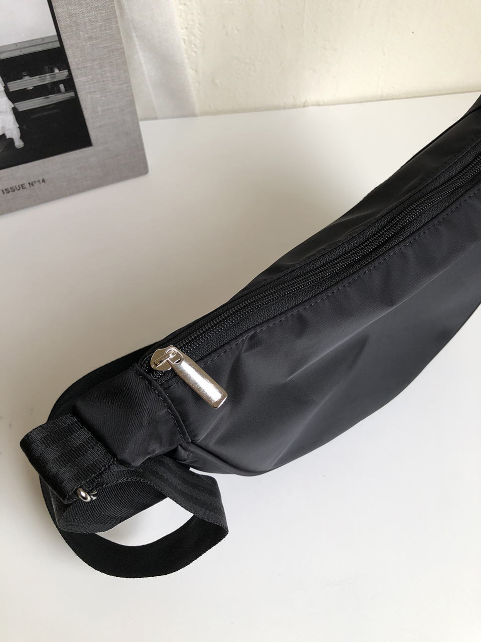 Nylon crossbody bag