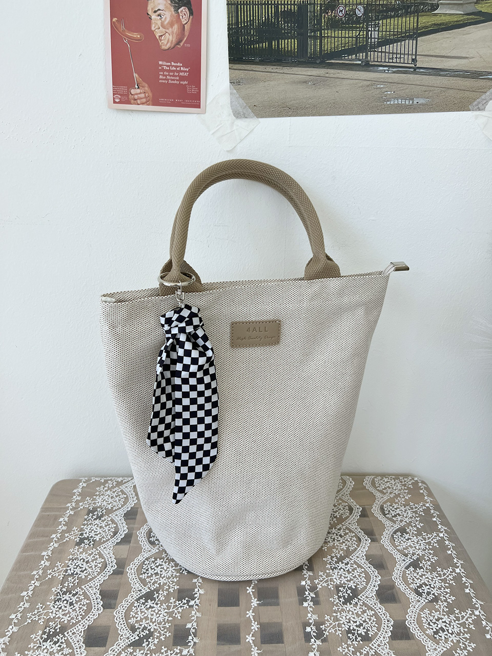 Canvas Insulated Tote Bag (2 colors)