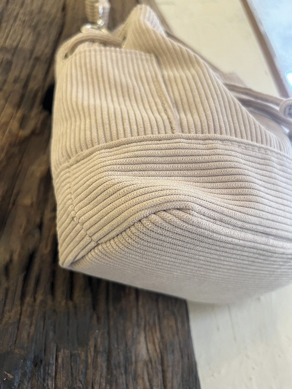 Corduroy Mini Bucket Bag, Bucket Cloth Eco Bag (6 colors)