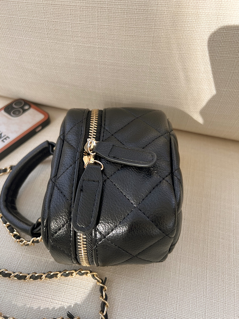 Mini Quilted Chain Crossbody Bag (4 colors)