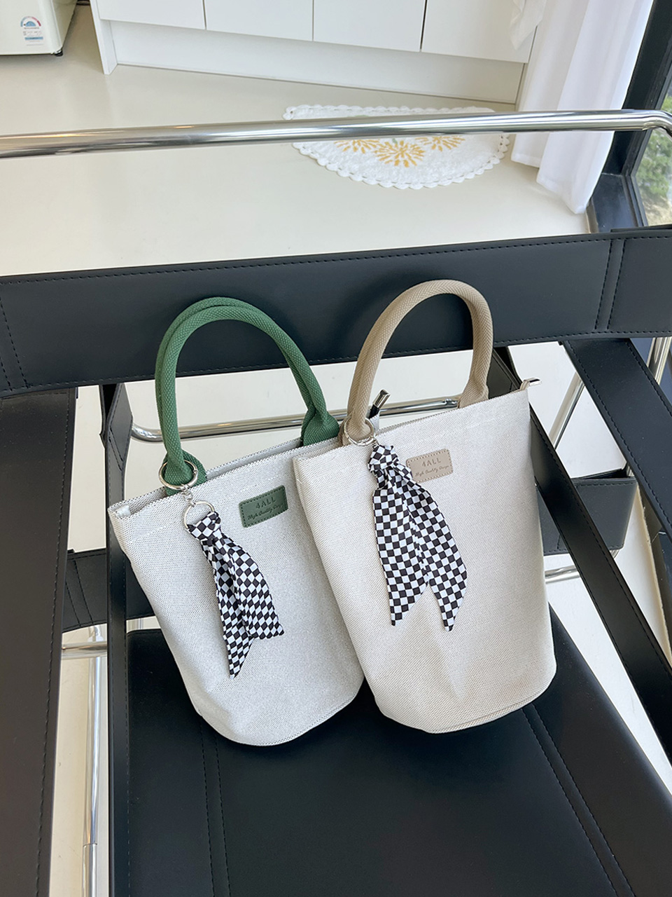 Canvas Insulated Tote Bag (2 colors)
