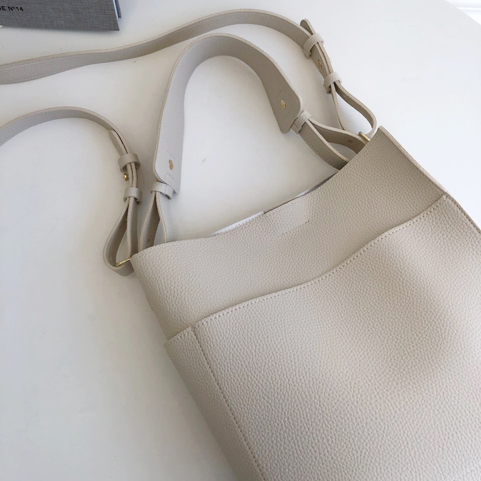 Two-way Big Cross Bucket Bag (7 colors)