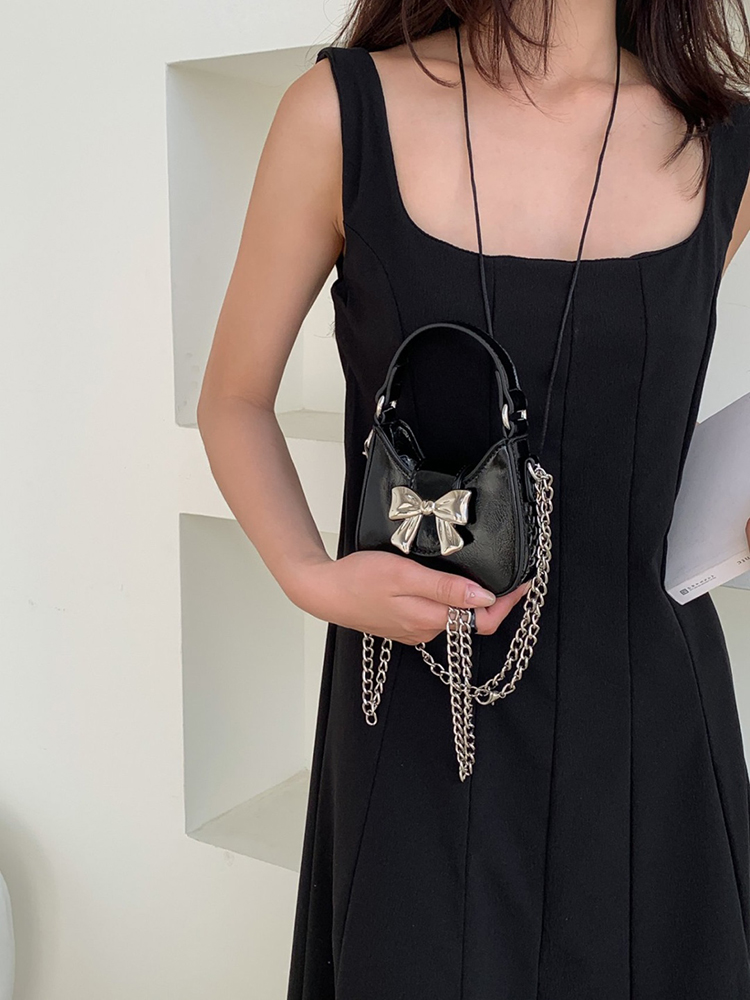 Ribbon Chain Ballet Core Mini Shoulder Bag (5 colors)
