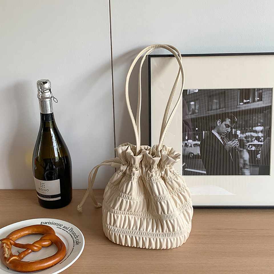 Lauren Fritz Shirring Shoulder Bag