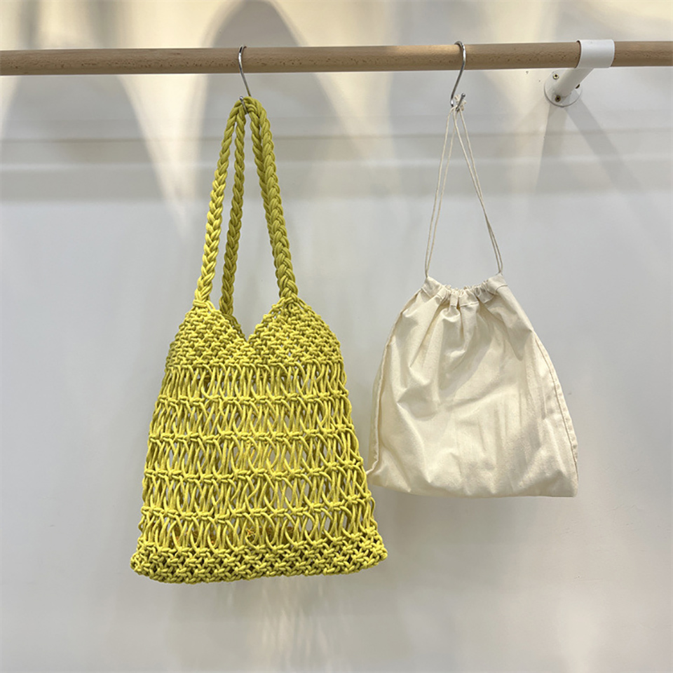Knitted mesh shoulder bag (5 colors)