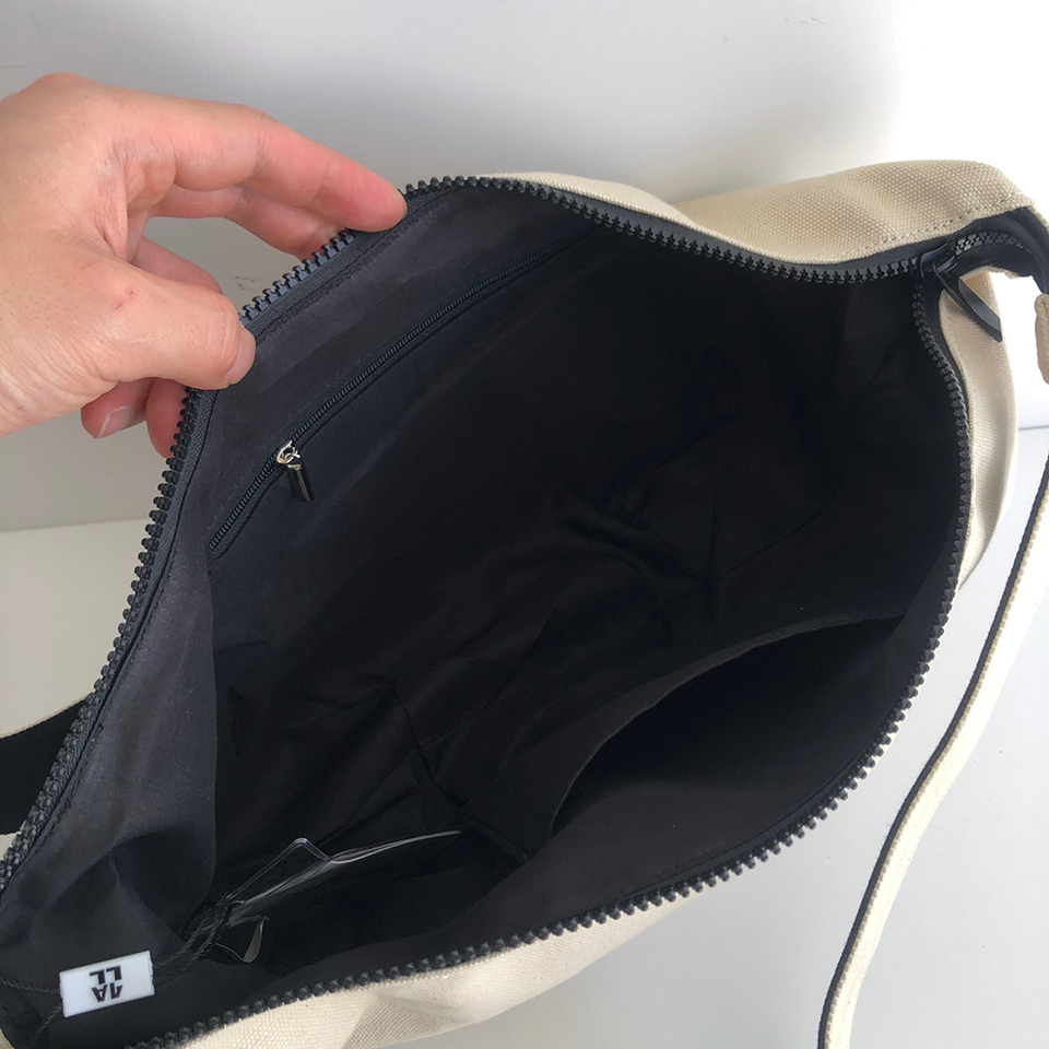 Mono Zip-Up Cloth Eco Bag
