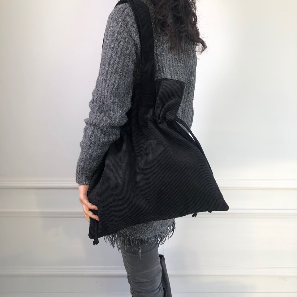 Corduroy Big Shoulder Eco Bag