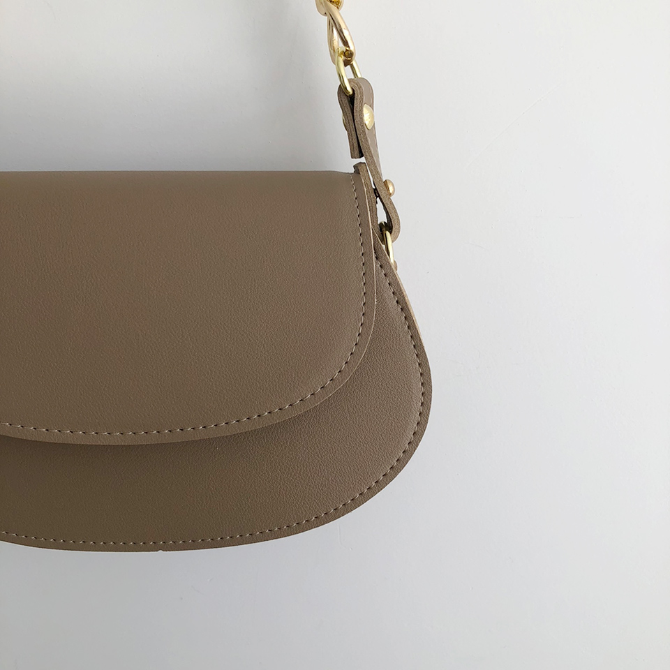 Soft chain mini shoulder bag (with cross strap)