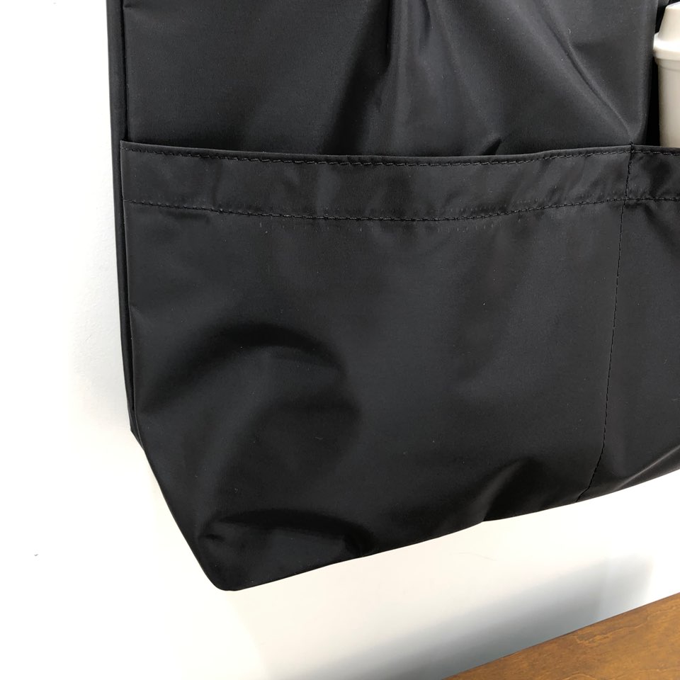 [Waterproof] Twill Two-Pocket Shopper Bag