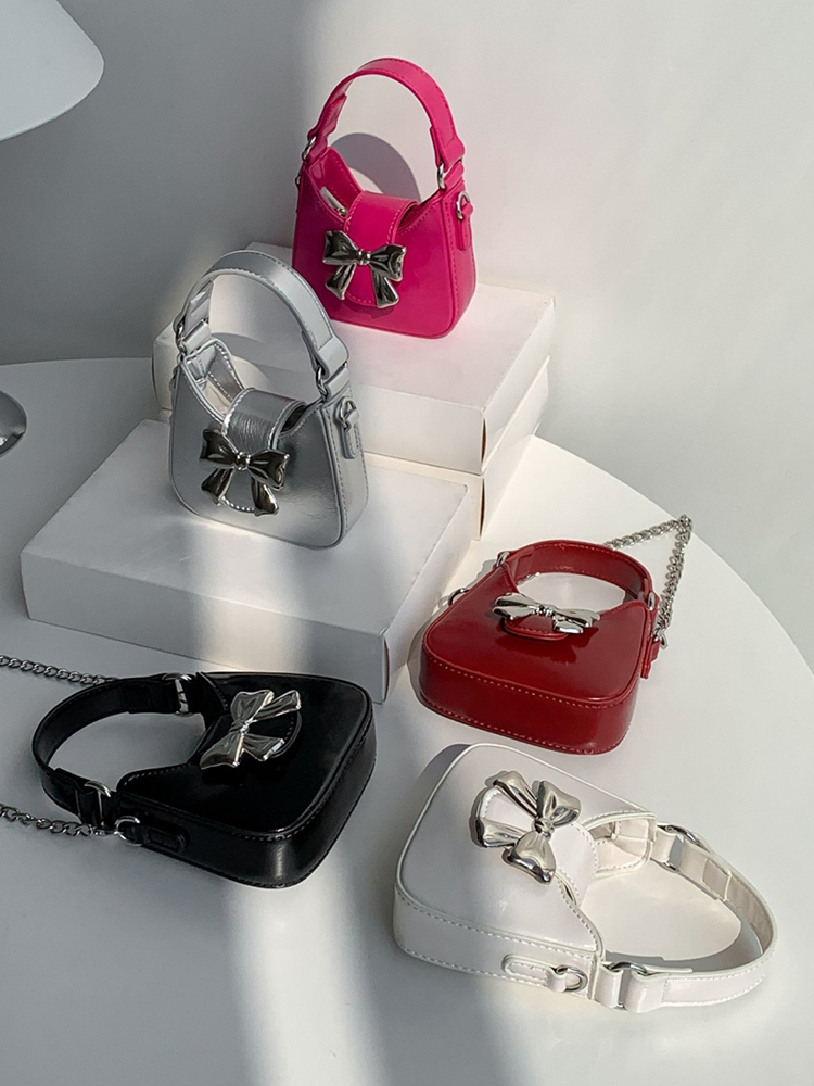 Ribbon Chain Ballet Core Mini Shoulder Bag (5 colors)