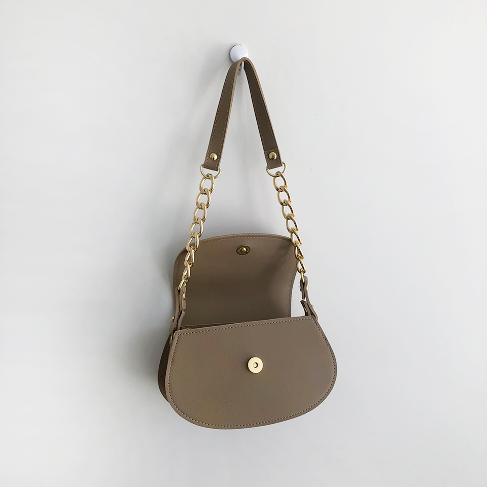 Soft chain mini shoulder bag (with cross strap)