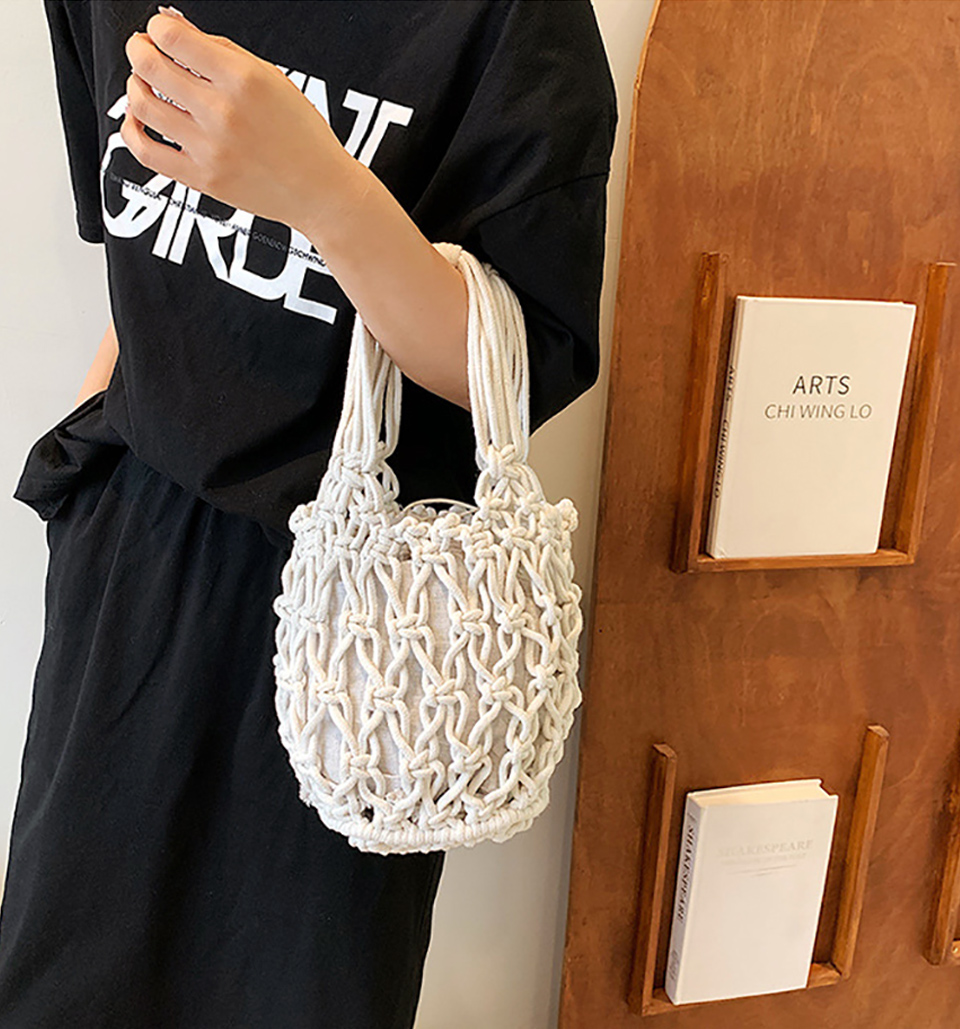 Arte Knitted Net Summer Net Bag