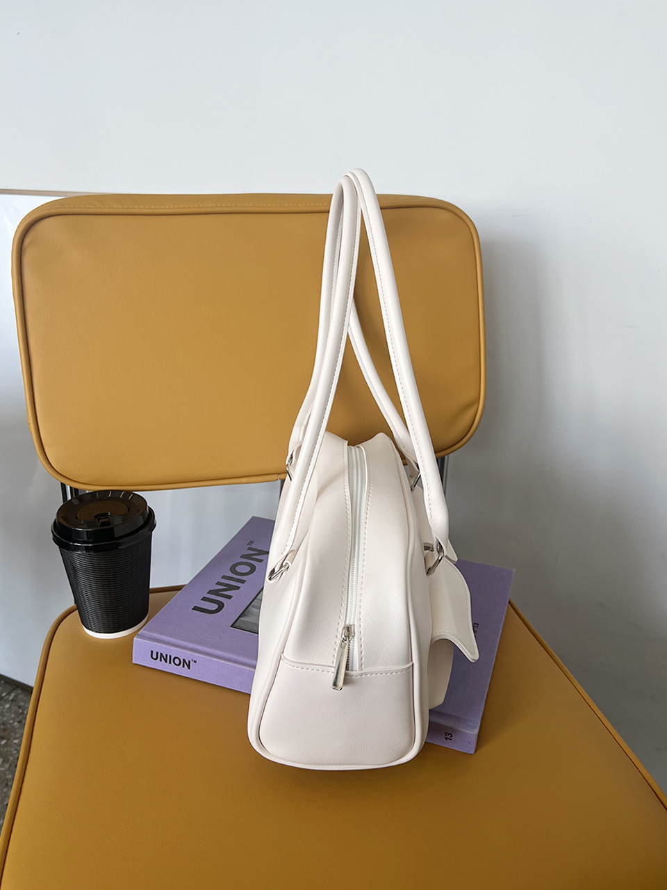 2-Pocket Mini Bucket Shoulder Bag (4 colors)