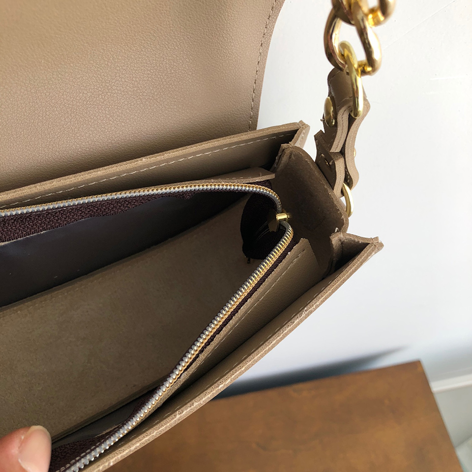 Soft chain mini shoulder bag (with cross strap)