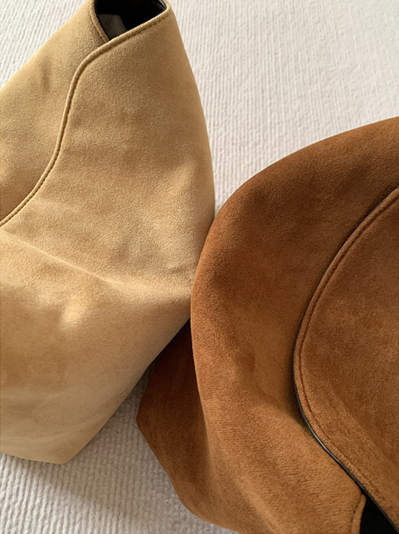 Suede bag