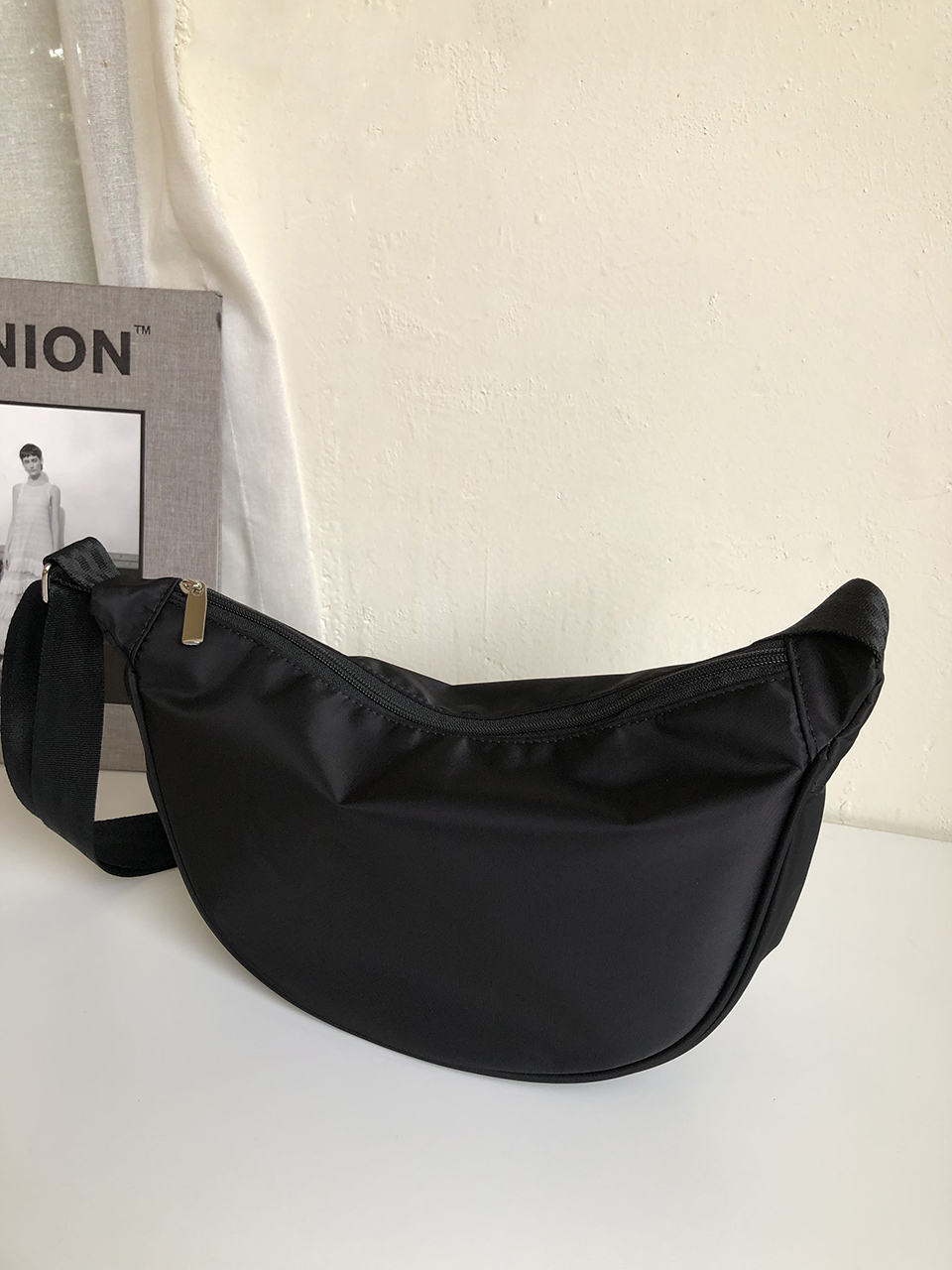 Nylon crossbody bag
