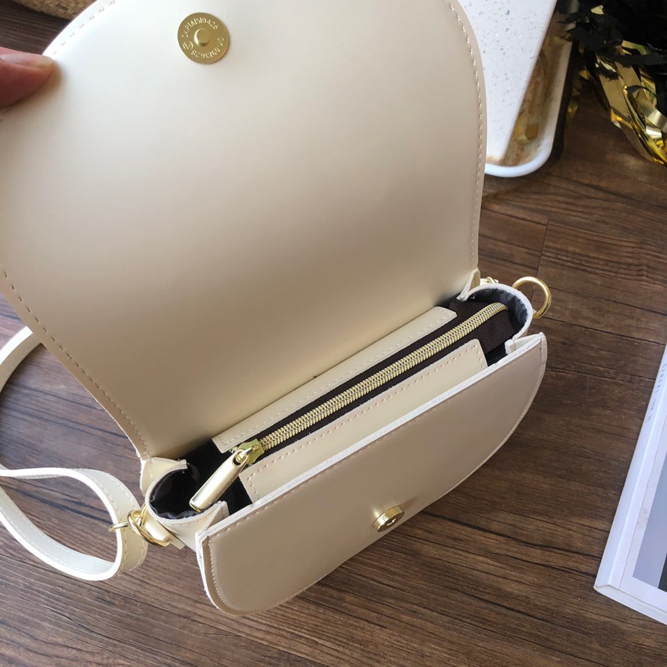 Soft mini shoulder bag