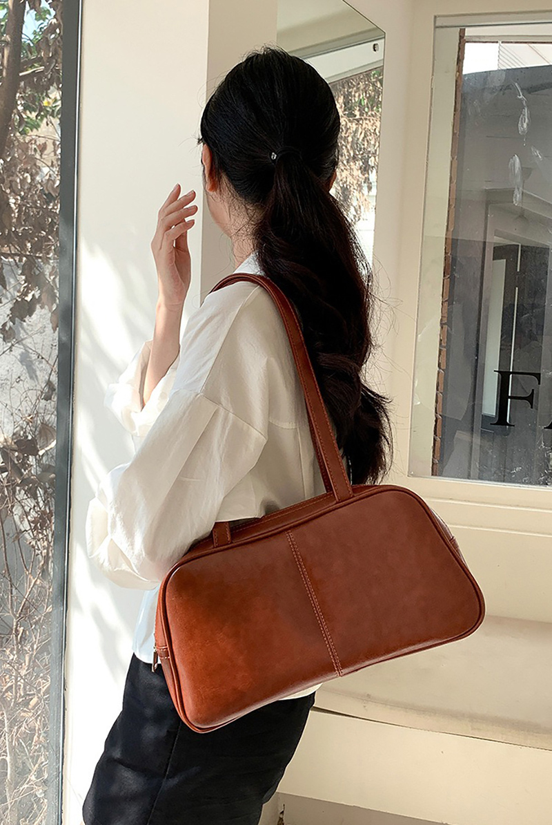 Crack Square Shoulder Bag (3 colors)