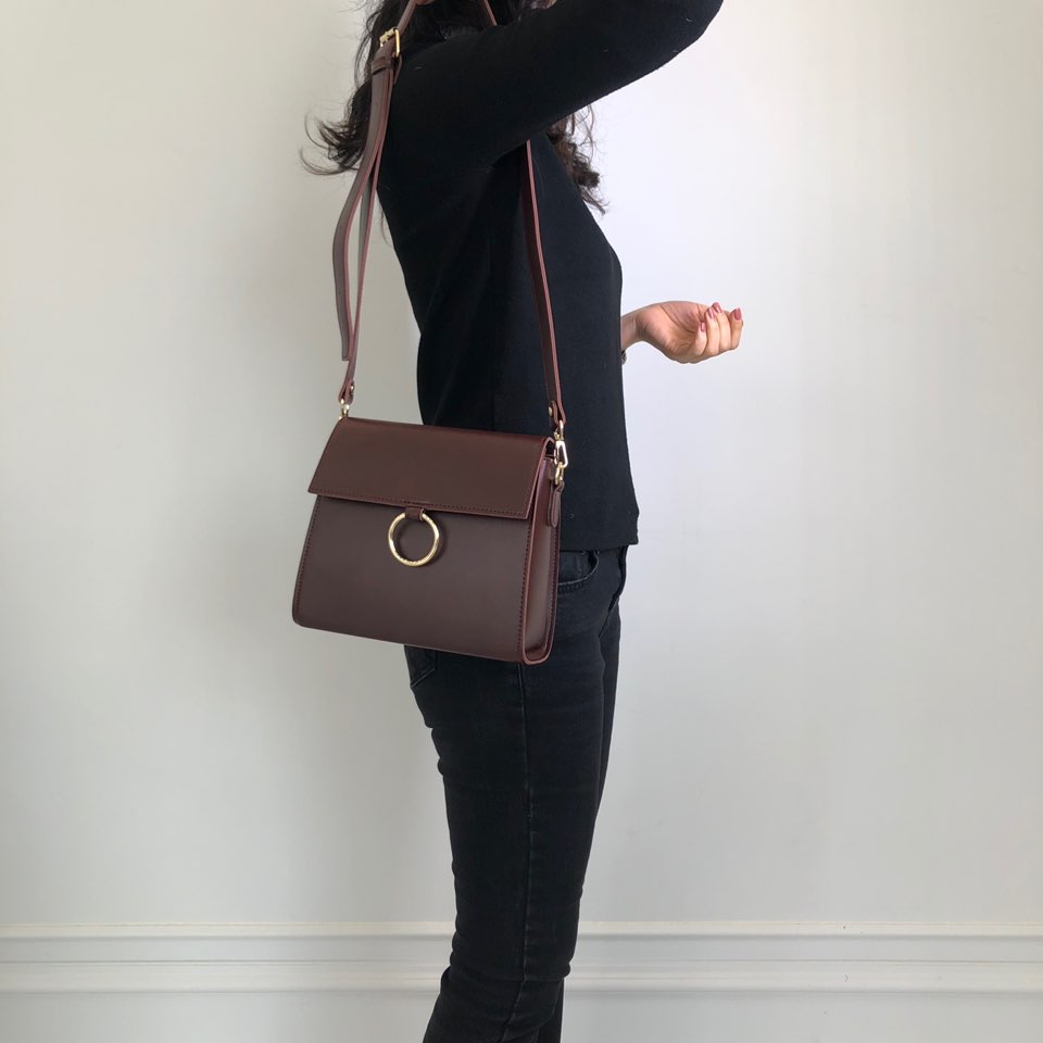 Ring Square Mini Shoulder Bag (4 colors)