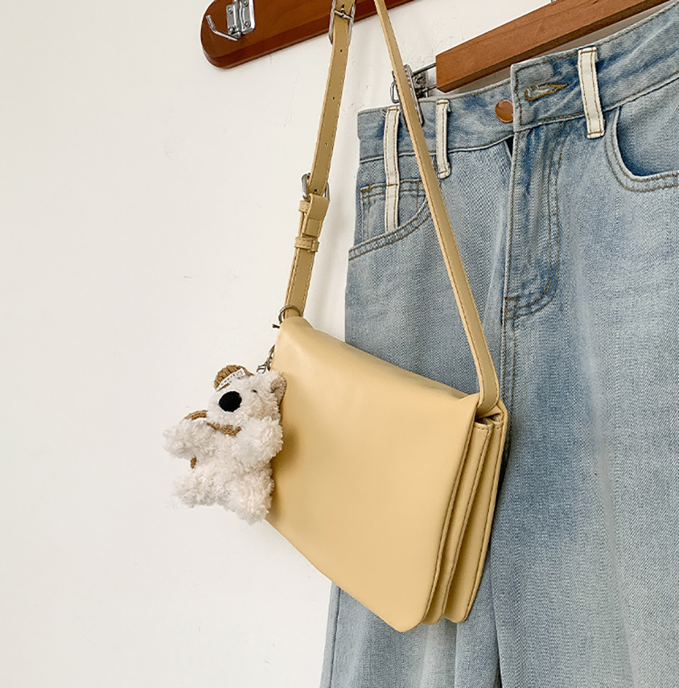 Square Mini Shoulder Bag (4 colors)