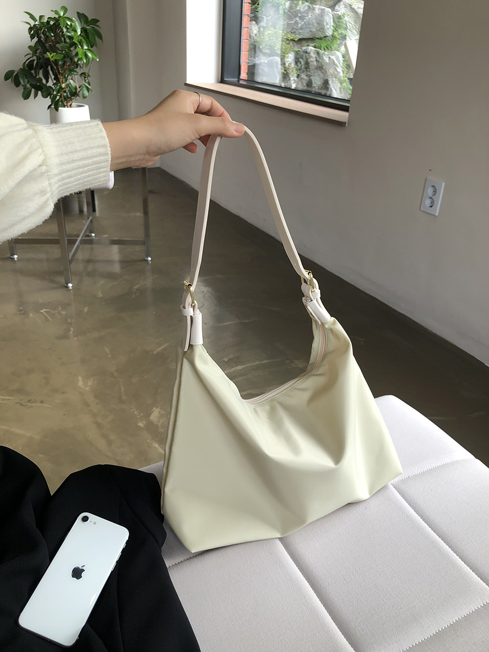 [Waterproof] Shoulder Eco Bag (3 colors)