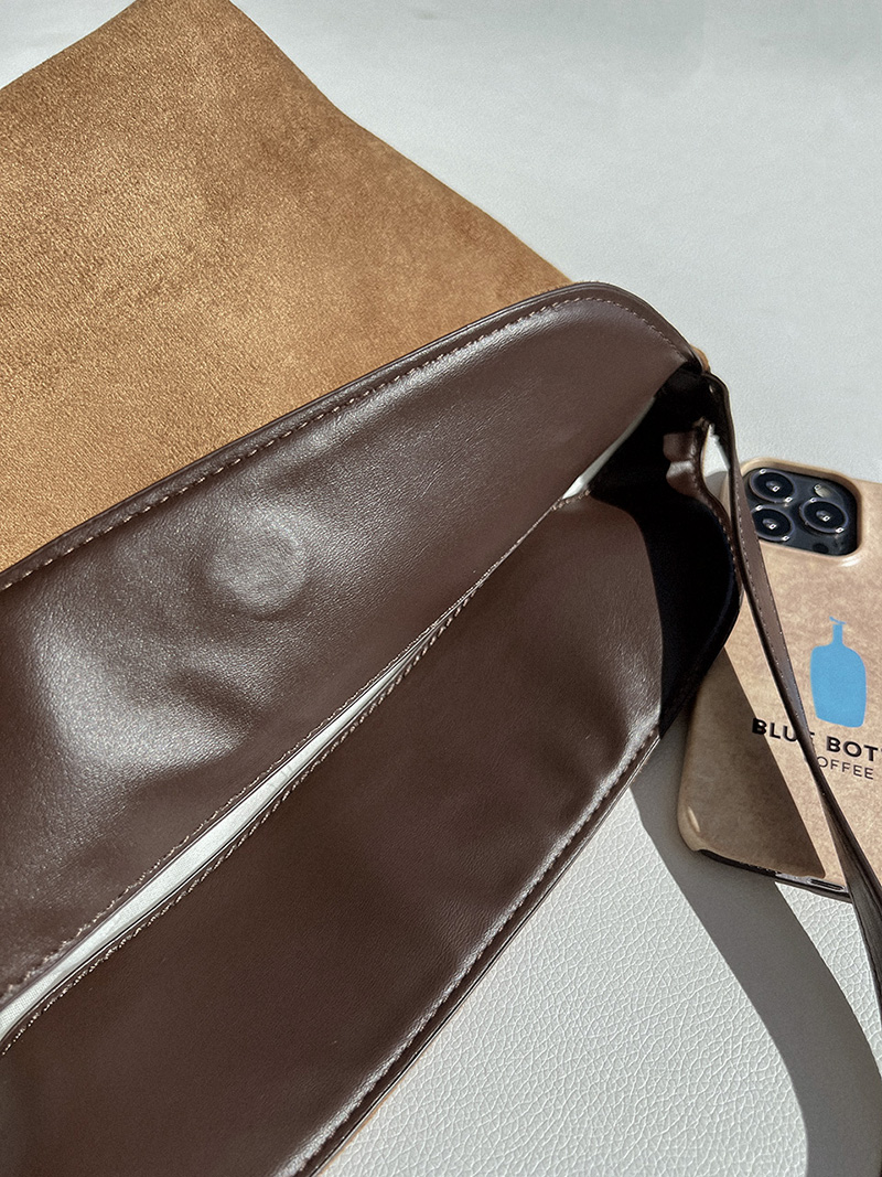 Suede bag
