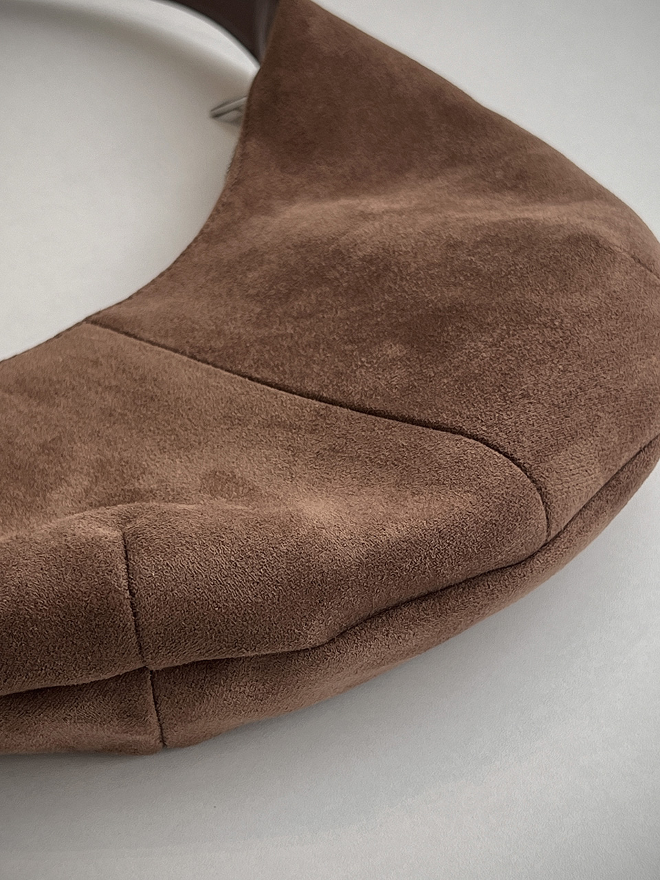 Suede Round Tote Bag/Shoulder Bag